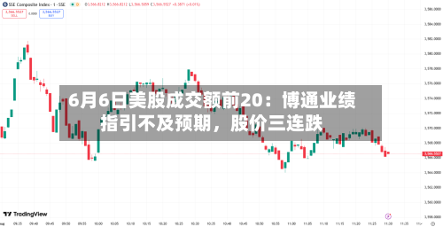 6月6日美股成交额前20：博通业绩指引不及预期	，股价三连跌-第2张图片