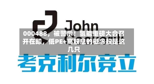 000488，被警示！氢能重磅大会召开在即，低PE+高股息的概念股是这几只-第3张图片