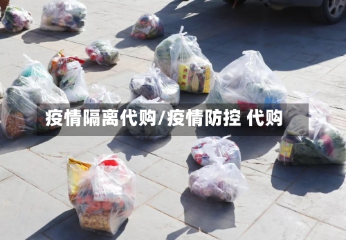 疫情隔离代购/疫情防控 代购-第3张图片