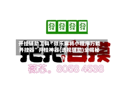 开挂辅助工具“微乐麻将小程序万能开挂器	”开挂神器{透视辅助}全揭秘-第2张图片