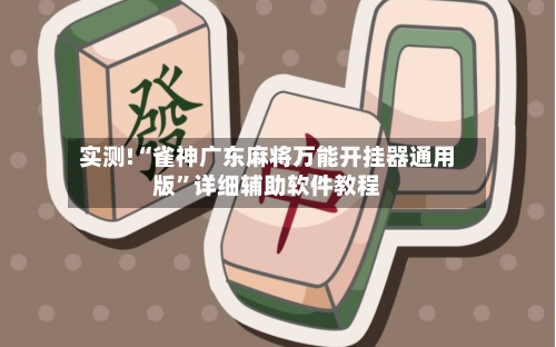 实测!“雀神广东麻将万能开挂器通用版”详细辅助软件教程-第2张图片