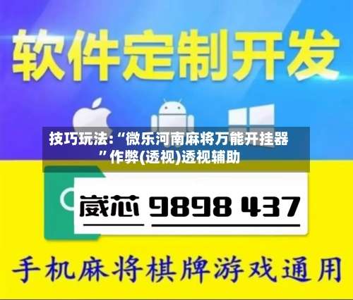 技巧玩法:“微乐河南麻将万能开挂器	”作弊(透视)透视辅助-第3张图片