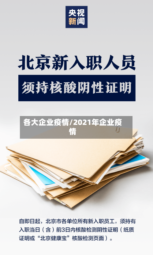 各大企业疫情/2021年企业疫情
