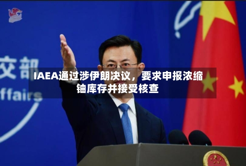 IAEA通过涉伊朗决议，要求申报浓缩铀库存并接受核查-第2张图片