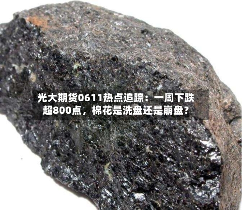 光大期货0611热点追踪：一周下跌超800点，棉花是洗盘还是崩盘？