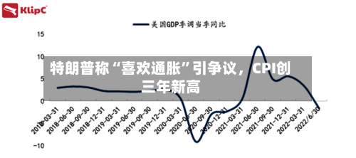 特朗普称“喜欢通胀”引争议	，CPI创三年新高-第3张图片