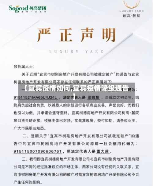 【宜宾疫情如何,宜宾疫情降级通告】-第3张图片