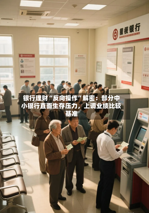 银行理财“反向操作”解密：部分中小银行直面生存压力，上调业绩比较基准