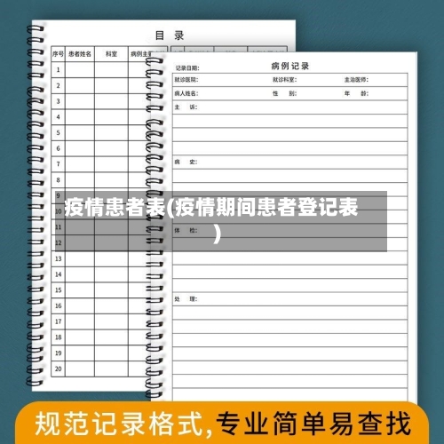 疫情患者表(疫情期间患者登记表)
