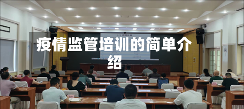 疫情监管培训的简单介绍