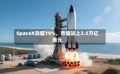 SpaceX涨超19%，市值站上2.5万亿美元
