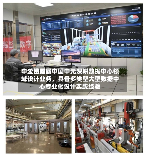 中工世界：公司所属中国中元深耕数据中心领域设计业务，具备多类型大型数据中心专业化设计实践经验-第3张图片