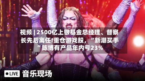 视频 | 2500亿上银基金总经理	、督察长先后离任!重仓游戏股	，“新潮买手	”陈博有产品年内亏23%-第2张图片
