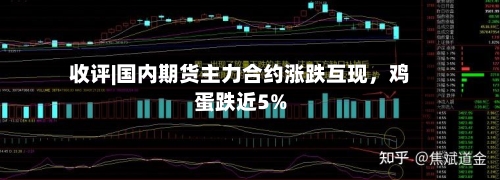 收评|国内期货主力合约涨跌互现	，鸡蛋跌近5%-第2张图片