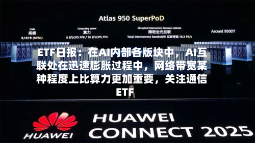 ETF日报：在AI内部各版块中，AI互联处在迅速膨胀过程中，网络带宽某种程度上比算力更加重要	，关注通信ETF-第2张图片